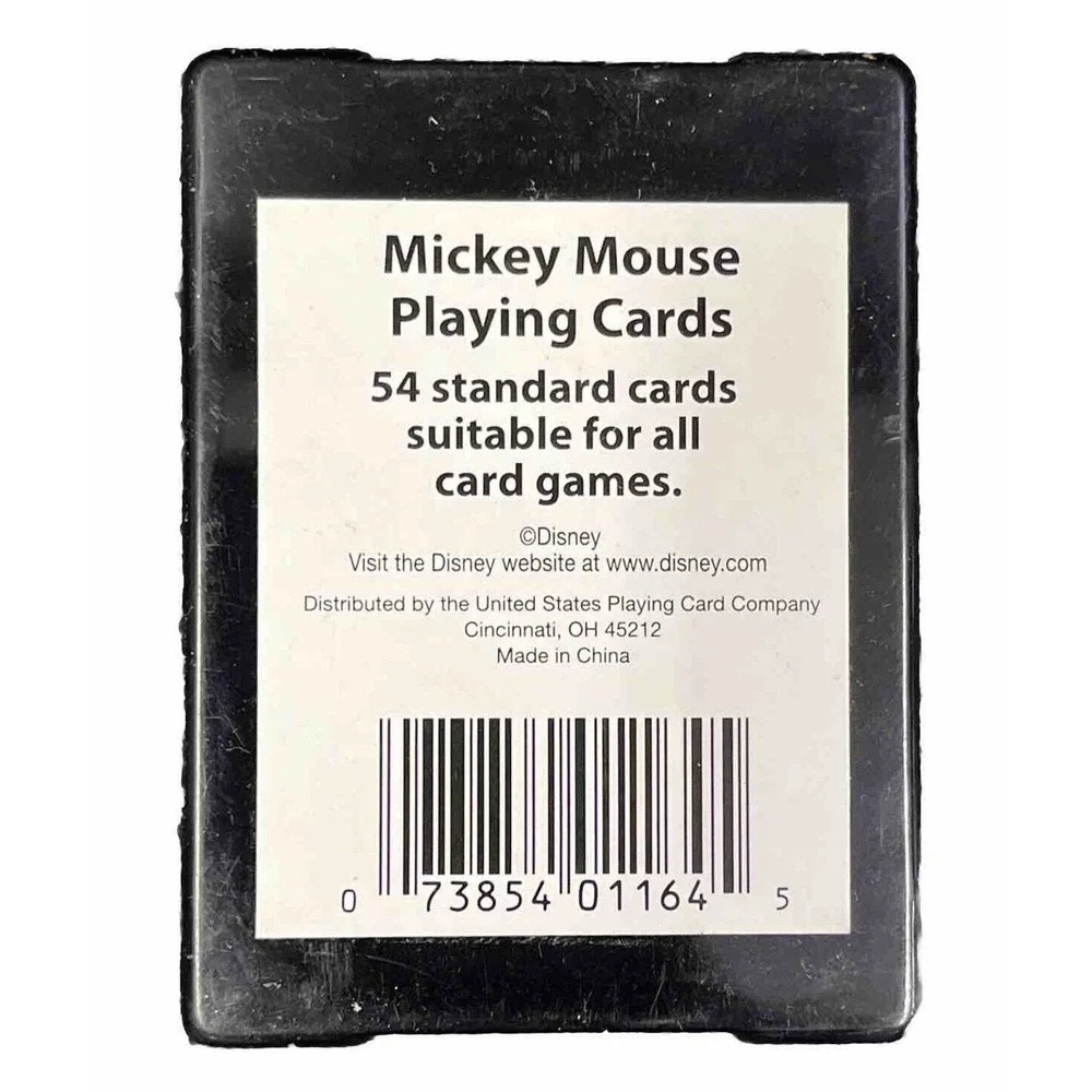 Disney's Mickey Mouse Top Hat Mini Playing Cards‎